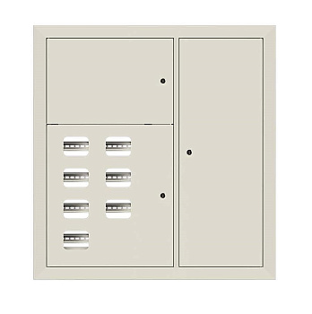 Щит этажный 7 кв, RAL9002 (1000х950х150) PROxima EKF