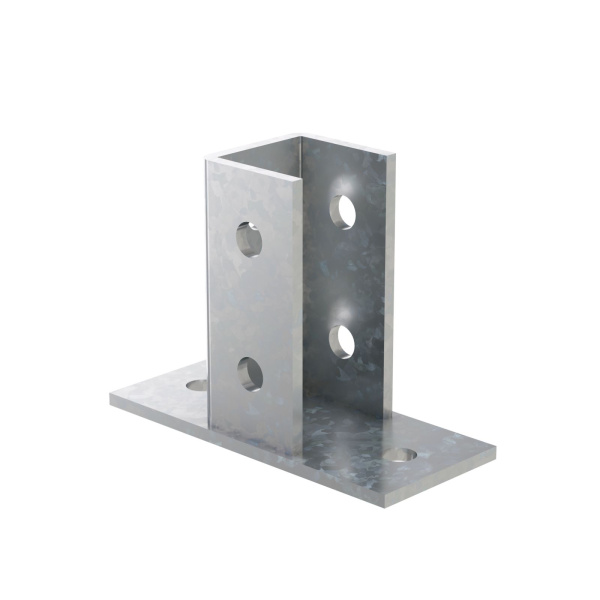 Крепление с площадкой 140х60мм для профиля BPM-41, INOX 304 DKC