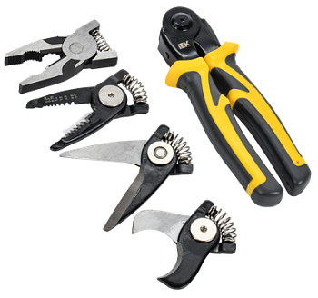 Многофункц. пассатижи с насадками 4в1 K1 ARMA2L 4 IEK