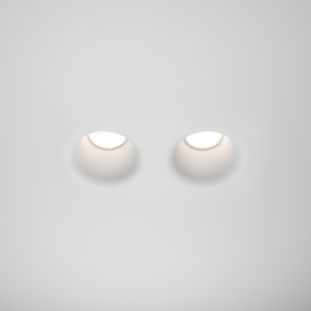 Встраиваемый светильник 2*GU10 12Вт Белый IP20 Downlight DL002-DW-02-W Technical Maytoni