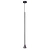 Подвесной св-к LED GU10 7W 220V PIPA черный/металл ODEON LIGHT