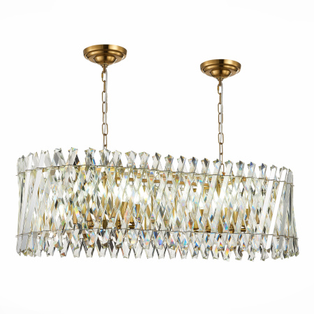 Светильник подвесной Латунь/Прозрачный E14 12*40Вт SL1170.303.12 ST LUCE
