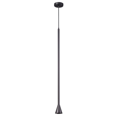 Подвесной св-к LED GU10 7W 220V PIPA черный/металл ODEON LIGHT