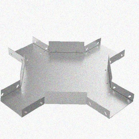 Лоток крестообразный замковый глухой КМЗГ 150х80 УХЛ1, горячее цинкование, S1,5