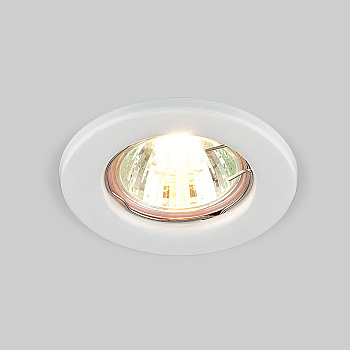 Точечный светильник 1*G5.3 белый IP20 (a030075) Elektrostandard Точечный светильник 1*G5.3 белый IP20 (a030075) Elektrostandard