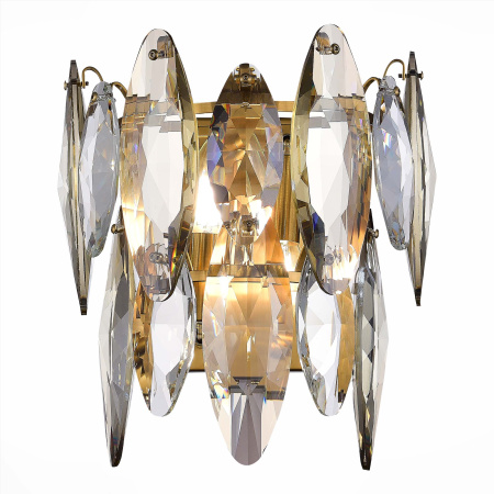 Бра Латунь/Прозрачный E14 2*40Вт SL1227.301.02 ST LUCE
