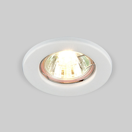Точечный светильник 1*G5.3 белый IP20 (a030075) Elektrostandard