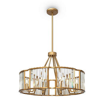 Подвесной светильник 8*E14 40Вт Золото IP20 Solar MOD087PL-08G Maytoni