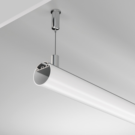 Алюминиевый профиль подвесной Серебро (ALM-D30-S-2M) Technical Maytoni