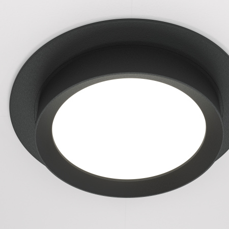 Встраиваемый светильник 1*GX53 15Вт Черный IP20 Downlight DL086-GX53-RD-B Technical Maytoni