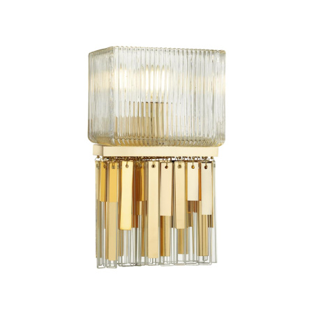 Бра E14 1*40W GATSBY золотой/прозрачный/стекло ODEON LIGHT