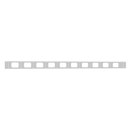 Органайзер кабельный вертикальный для стойки внешний с окнами 42U серия PROxima EKF