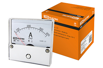 Амперметр А80 400А/5А-2,5, трансформаторного включения, (поверенный), TDM Амперметр А80 400А/5А-2,5, трансформаторного включения, (поверенный), TDM