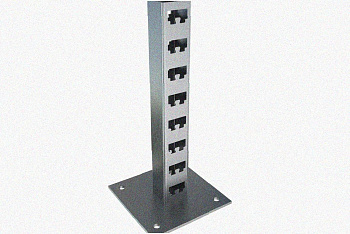 Стойка кабельная напольная К1173х2000 УТ1,5 горячее цинкование, S2,5, L2000