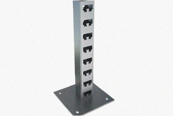 Стойка кабельная напольная К1173х2000 УТ1,5 горячее цинкование, S2,5, L2000