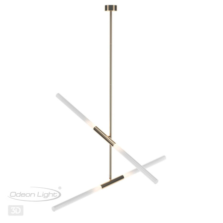 Потолочный св-к IP20 G9 4*40W SOHO золото ODEON LIGHT