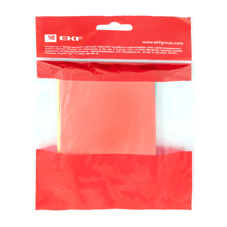 Термоусаживаемая трубка ТУТ нг 50/25 набор:7 цветов по 3шт, 100мм, PROxima EKF