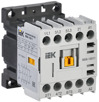 Миниконтактор МКИ-10911 9А 110В/АС3 1Н3 IEK