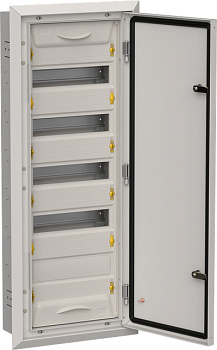 TITAN 5 Корпус мет. ЩРв-60 (1х60) 880х365х130 IP31 сер IEK