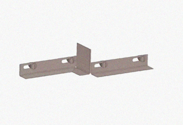 Соединитель-переходник замковый ПУгЛЗ 200х100 УХЛ1, оцинкованный лист, S1,5