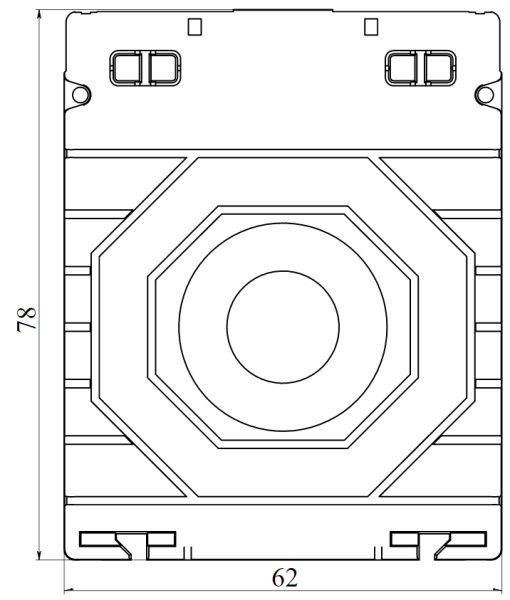Трансформатор тока CTWW 30/5А, класс точности - 0.5, мощность - 5ВА DKC