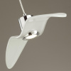 Подвес GU10 1*5W BIRDS белый/хром/стекло B ODEON LIGHT