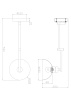 Настенный светильник (бра) 1*E14 60Вт Черный IP20 Cover FR5290WL-01B Freya