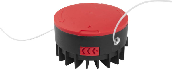 Катушка для триммера, 70117-1.2, с леской "круг", автомат, для ЗТЭ-550, макс. диаметр лески 1.2 мм, в сборе ЗУБР