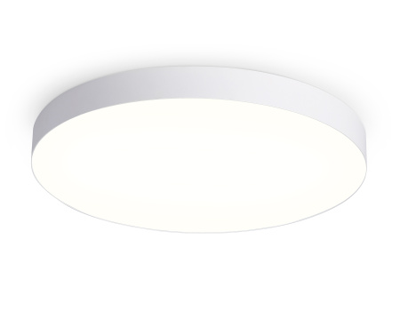 Светильник светодиодный потолочный FV5535 WH белый LED 90W 3000K D600*58 (Без ПДУ) Ambrella Light