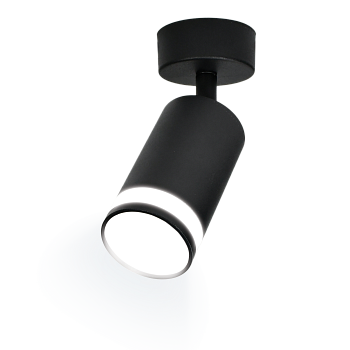 Светильник накладной Arton GU10 40W черный Ritter