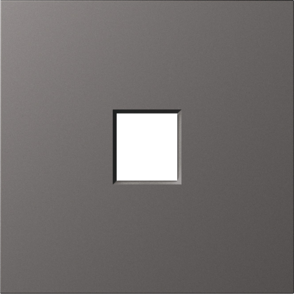 Donel S08 матовый титан накладка 1-я для розеток RJ45,TV,SAT,HDMI, серия DB