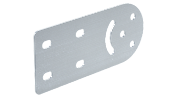 Соединитель вертикальный шарнирный, Н80, AISI 304 в комплекте с метизами необходимыми для монтажа DKC