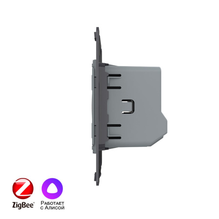 Двухклавишный сенсорный выключатель ZigBee (механизм) Livolo