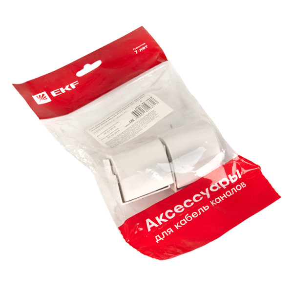 Угол внешний (40х25) (4 шт) белый EKF-Plast