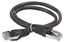 ITK Коммутационный шнур (патч-корд) кат.5E FTP PVC 10м черный