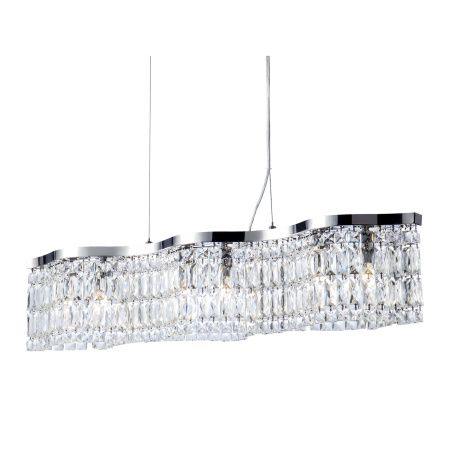 Подвесной светильник 6*E14 60Вт Хром IP20 Dune DIA005PL-06CH Maytoni