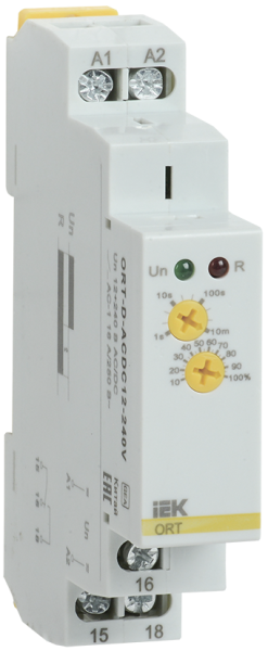 Реле задержки выключения при снятии питания ORT 12-240В AC/DC IEK