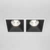 Встраиваемый светильник LED 30Вт Бело-черный IP20 Downlight DL043-02-15W4K-D-SQ-WB Technical Maytoni