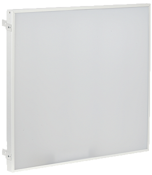 LIGHTING PRO Светильник светодиодный ДВО 2001 30Вт 4000К IP40 588х588мм Грильято опал IEK