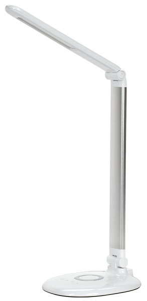 LIGHTING Светильник светодиодный настольный 2014 9Вт на подставке диммер ночник серебро IEK