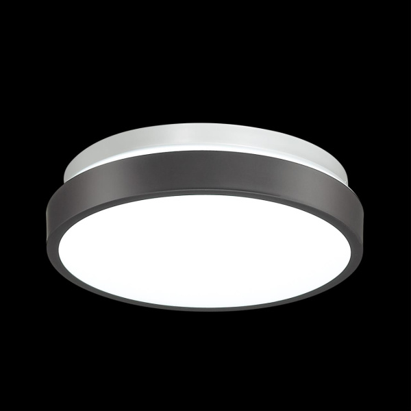 Св-к пластик/белый/черный LED 12Вт 4000K D200 IP43 SMALLI SONEX