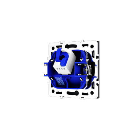 Розетка компьютерная встраиваемая Voltum S70 RJ45 КАТ.6, (графит)