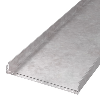 Лоток неперфорированный Стандарт HDZ 600х80х3000 (1,0 мм) (6 м/уп) Промрукав