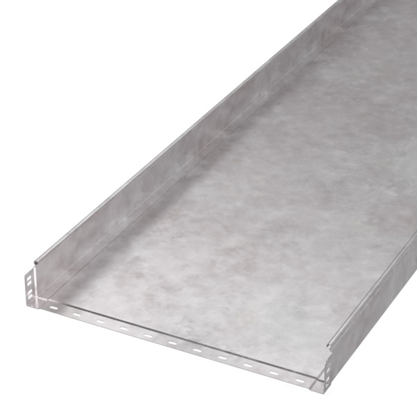 Лоток неперфорированный Стандарт HDZ 600х80х3000 (1,0 мм) (6 м/уп) Промрукав