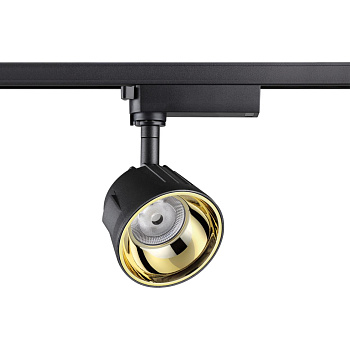 Св-к трековый IP20 LED 4000K 20W 100-265V черный/золото KNOF NOVOTECH