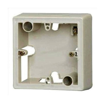 VALENA Коробка 1 постовая для накладного монтажа переходная белая IP20 Legrand