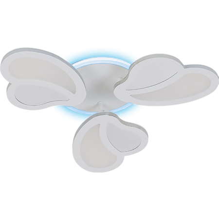 Люстра св/д диммируемая CALABRIA 78 Вт 5500 Лм 2700К/4200К/6400К белый Ritter