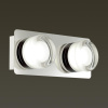 Бра IP44 LED 2*5W 4000K 220V ORTEGA никель LUMION