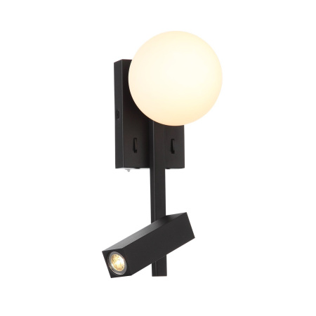 Светильник настенный Черный/Белый LED 2*1+4Вт 3200К SL1581.401.02 ST LUCE