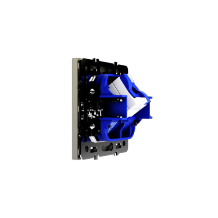 Розетка компьютерная встраиваемая Voltum S70 RJ45 КАТ.6, (шелк)